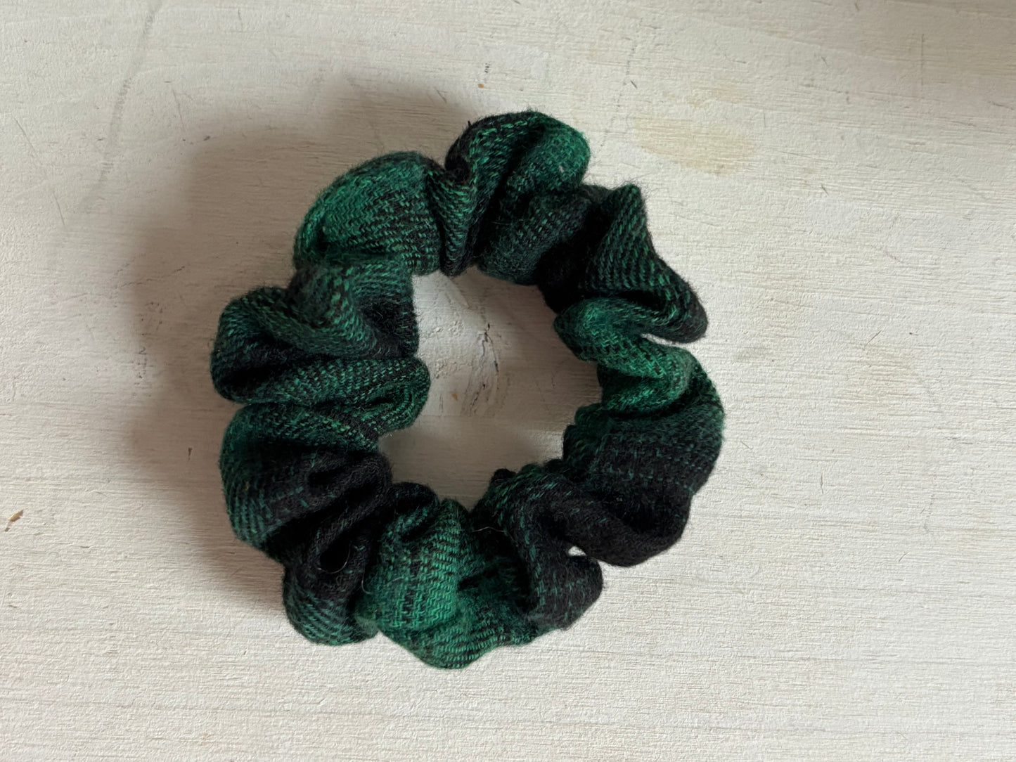 mini chouchou noël vert