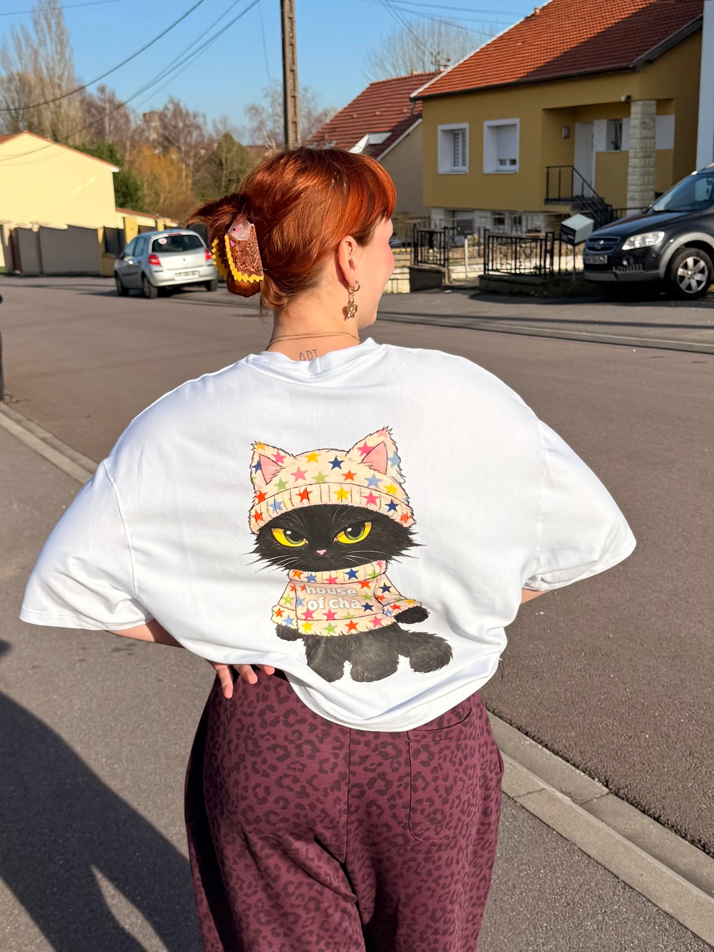 T shirt chats Étoile