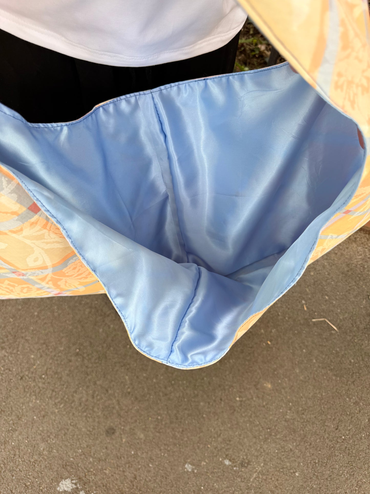 Sac dannie orange/bleu