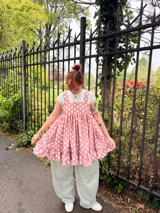 Robe courte rosa