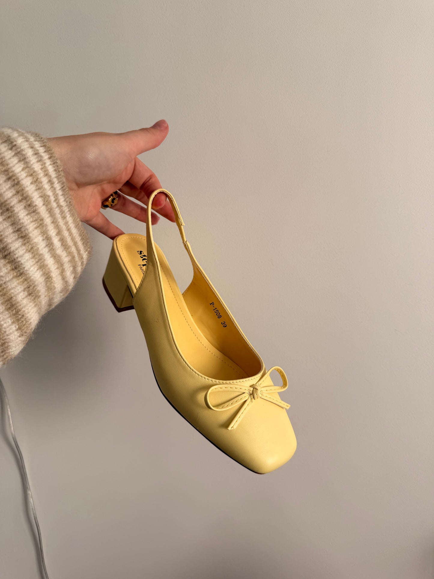 ballerine jaune