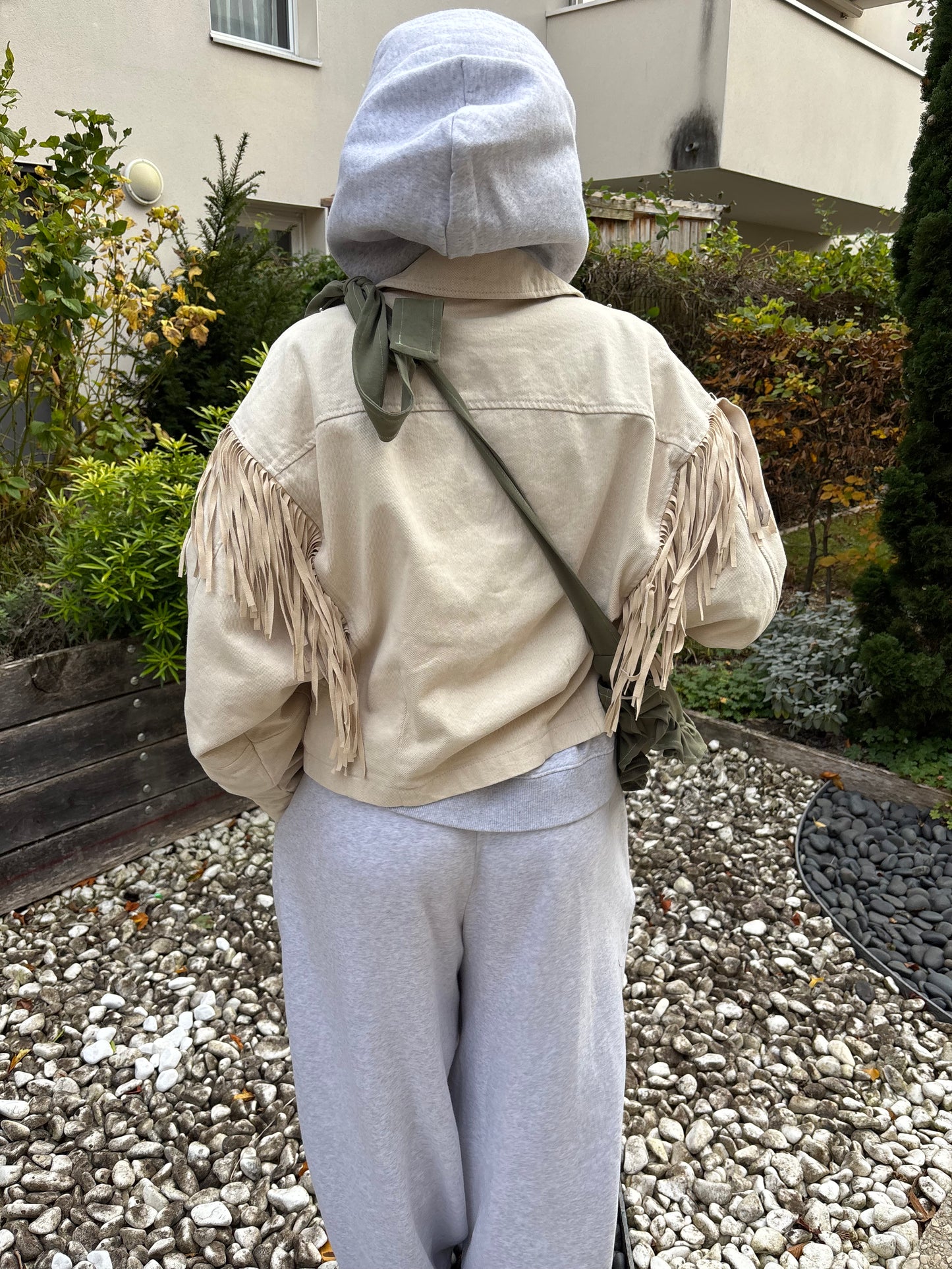 sac bandoulière olive