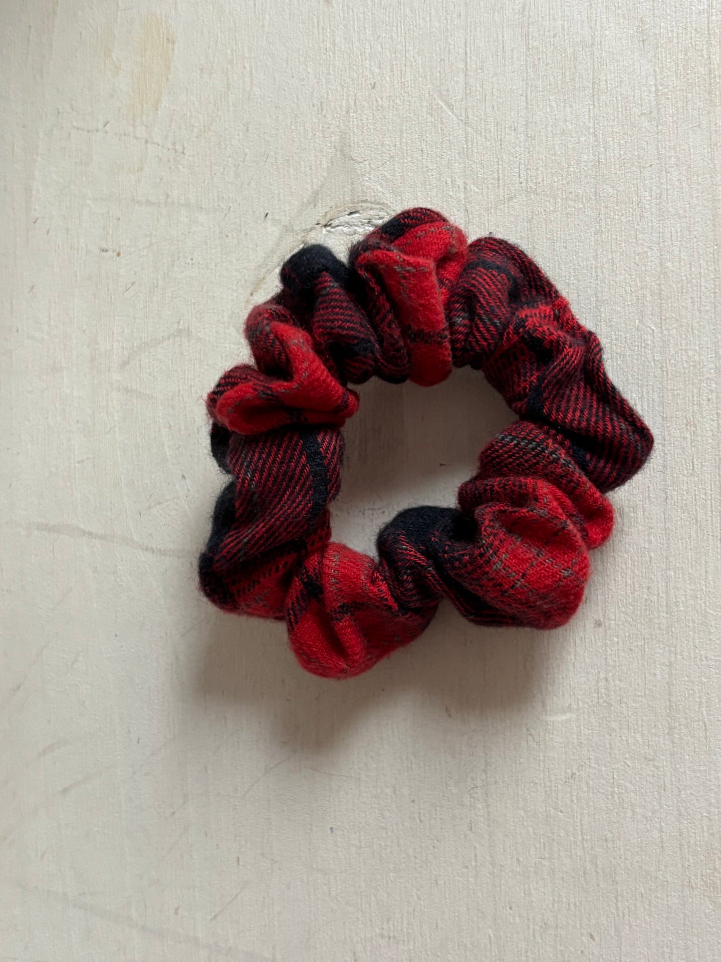 mini chouchou noël rouge