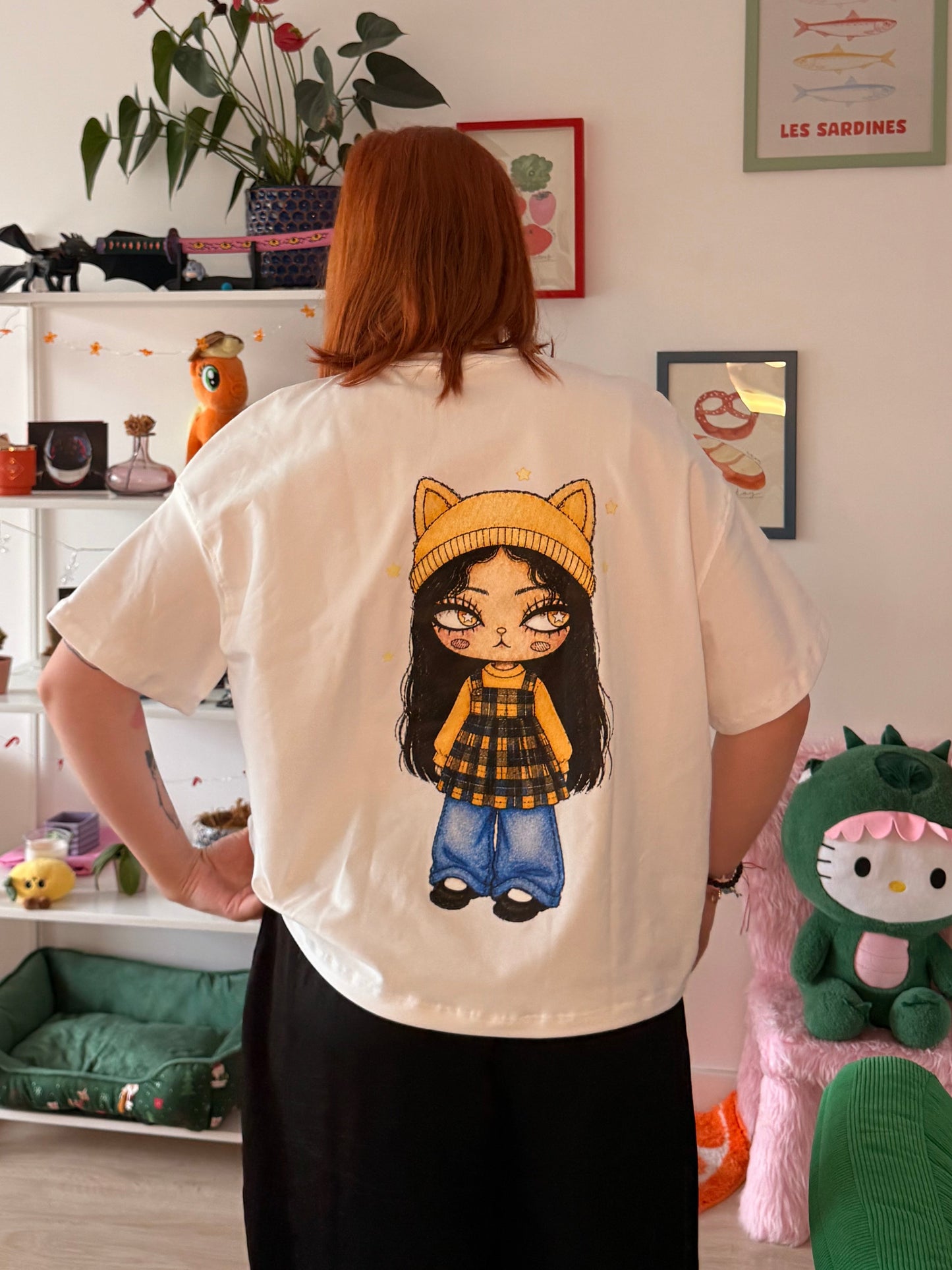 T-shirt lady surprise