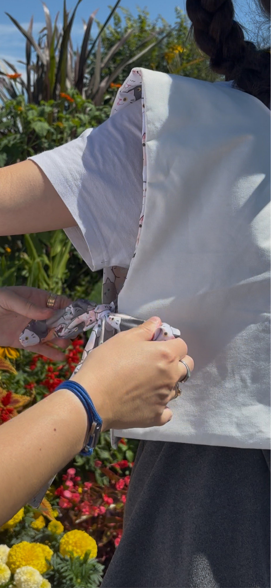 Haut réversible chat