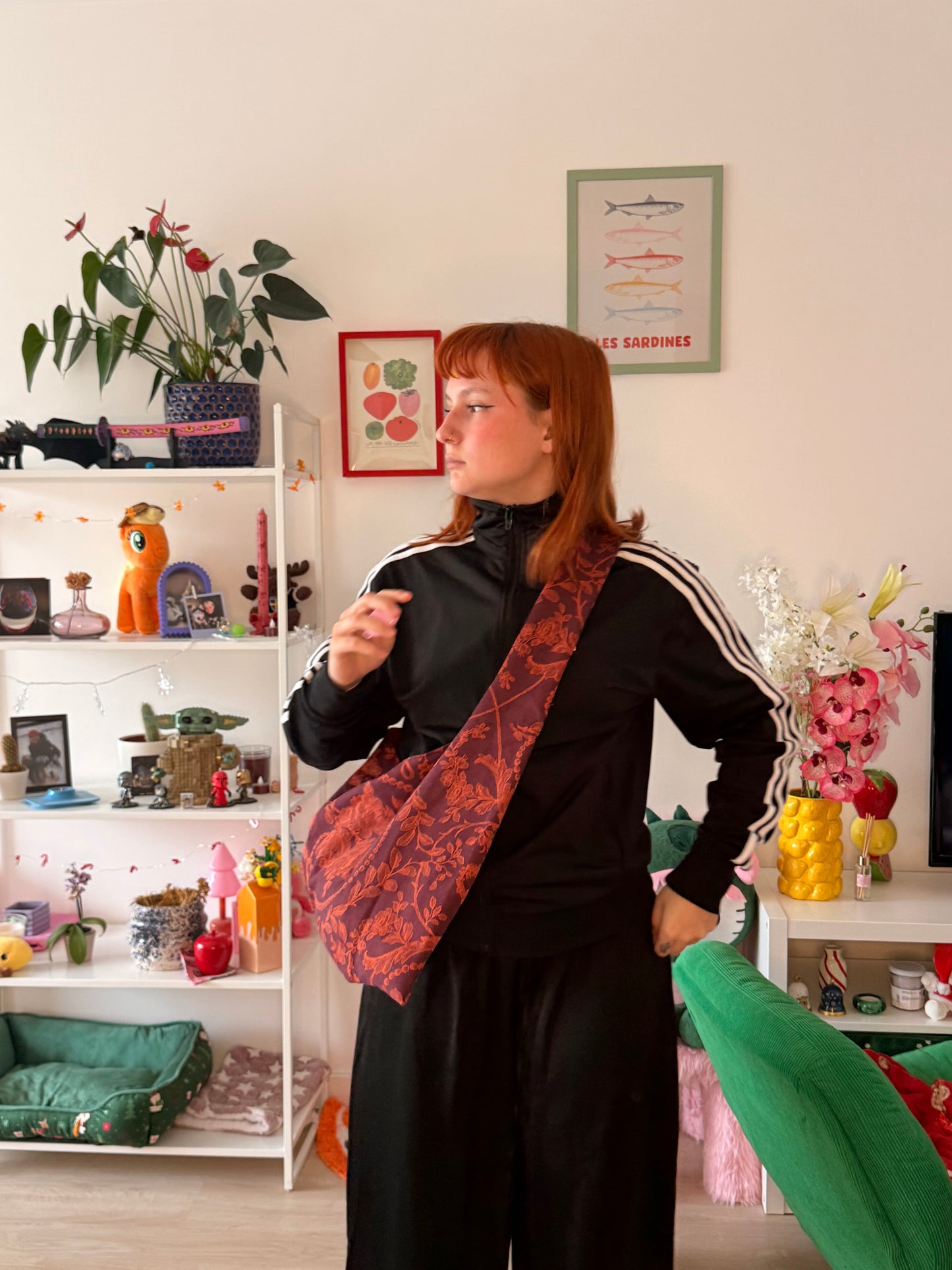 Sac dannie orange/violet