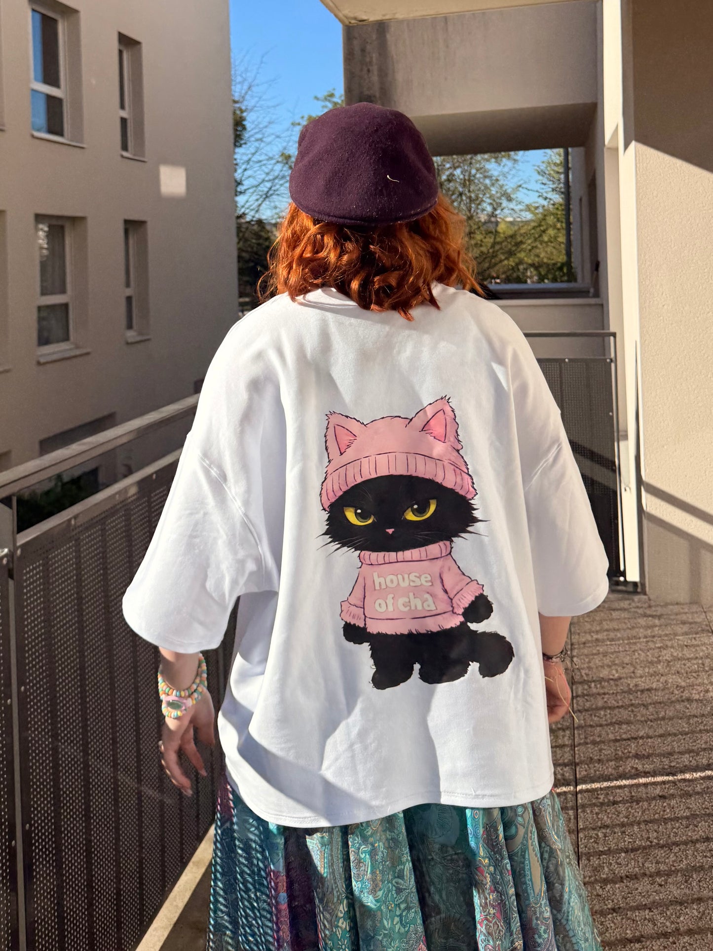 T shirt chats Rose