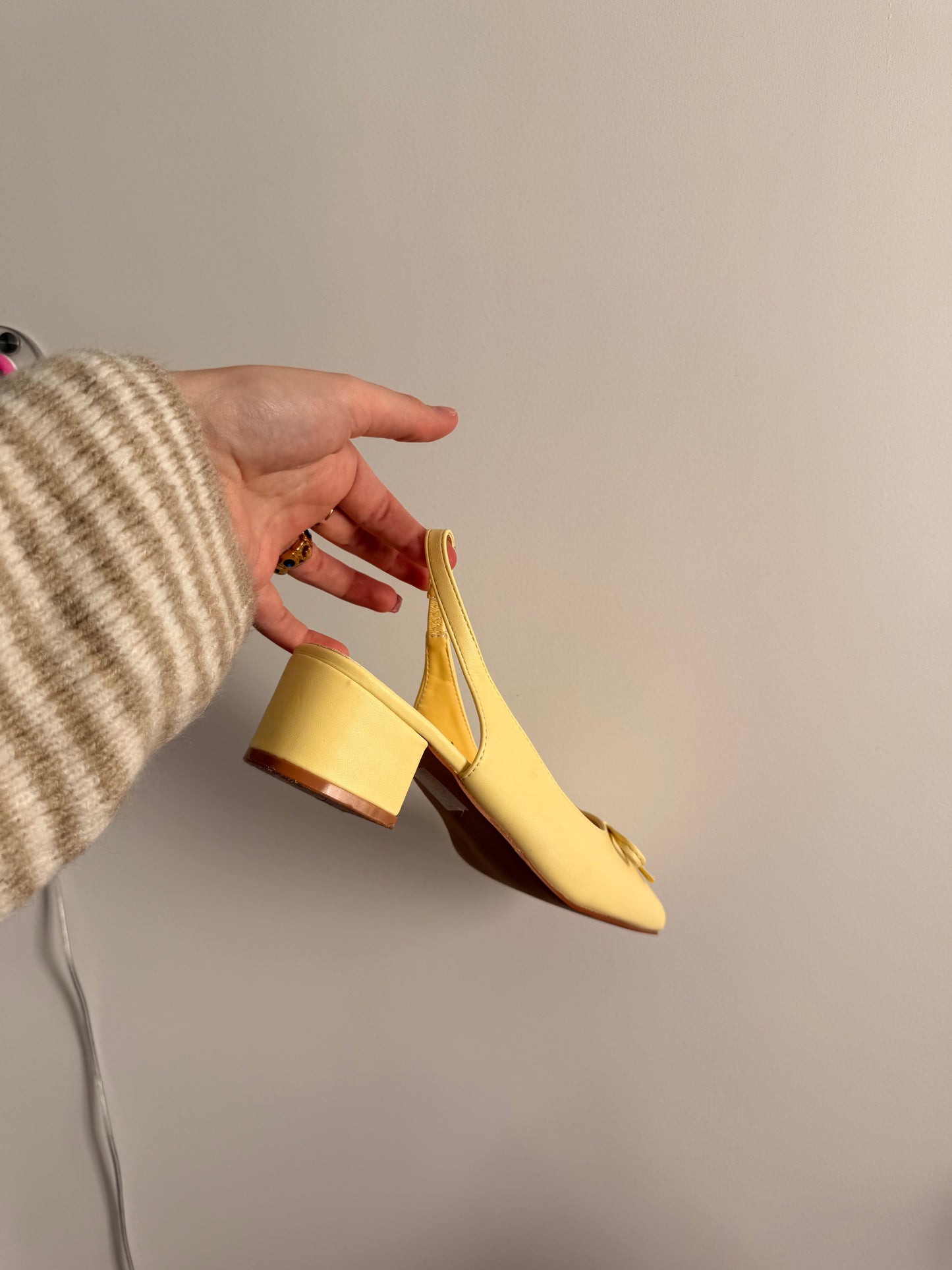 ballerine jaune