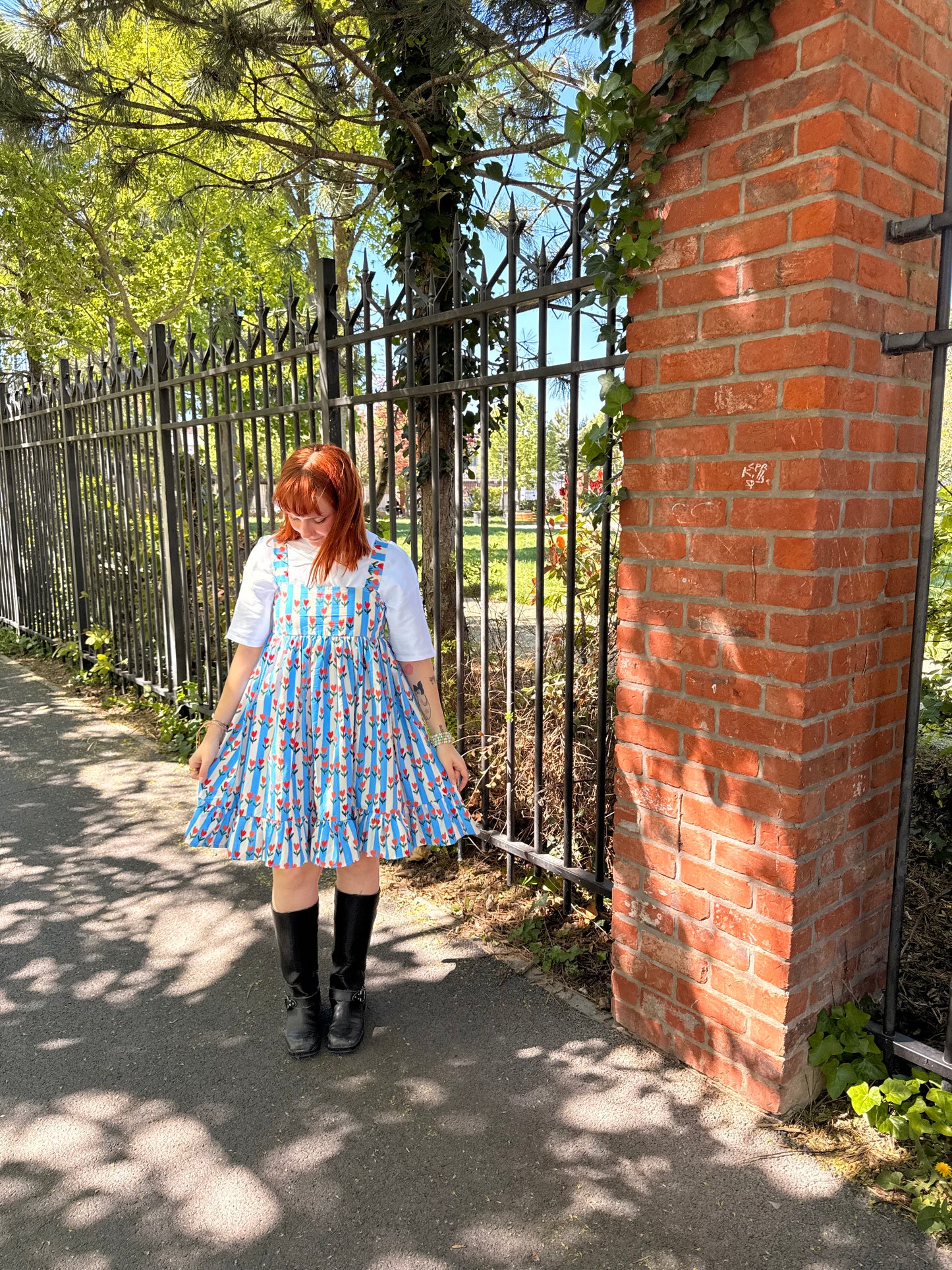 Robe courte Tulipe