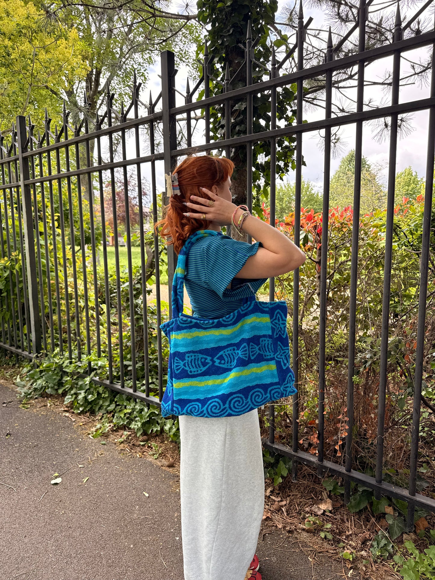 Sac praia poisson