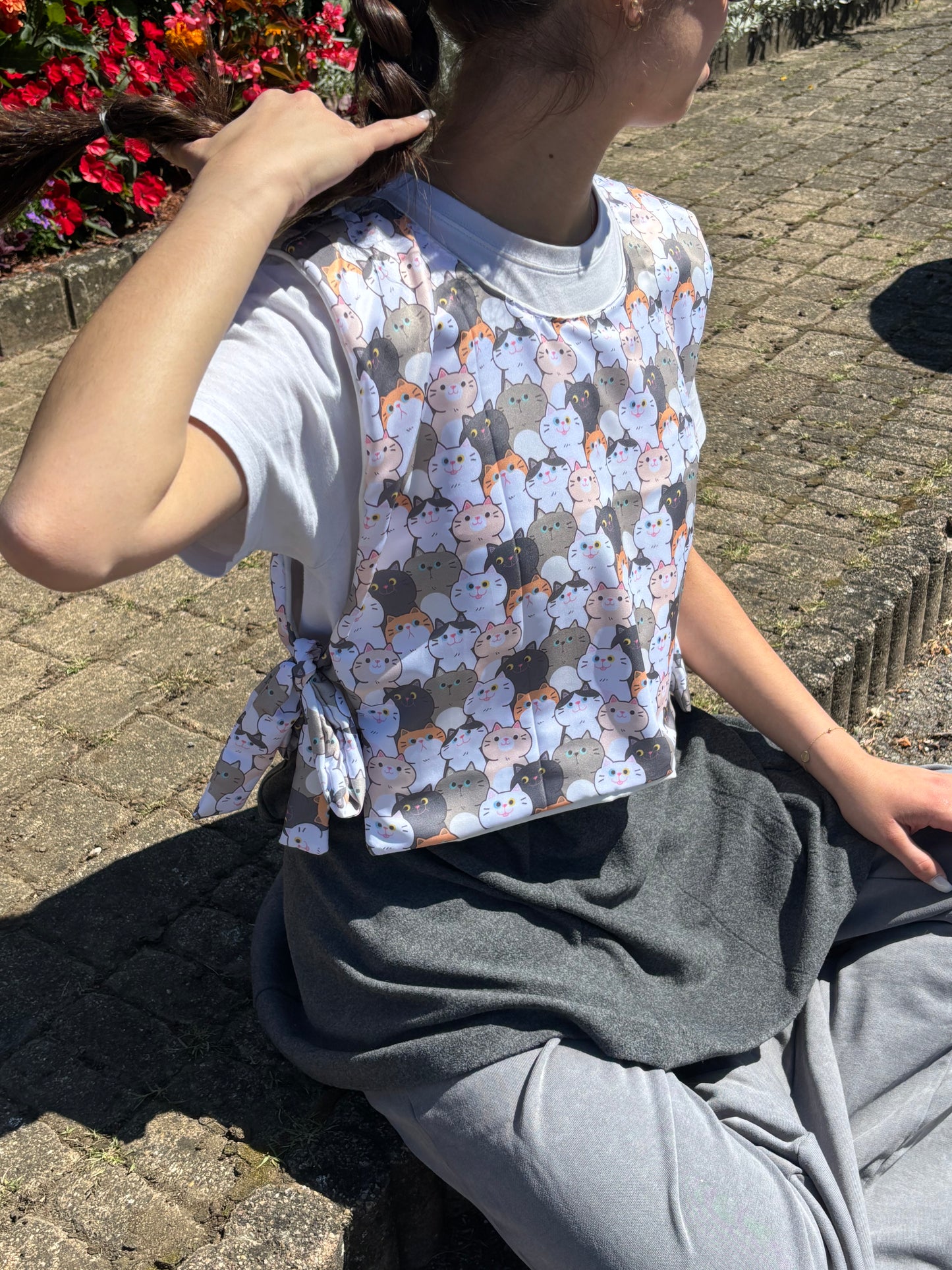 Haut réversible chat