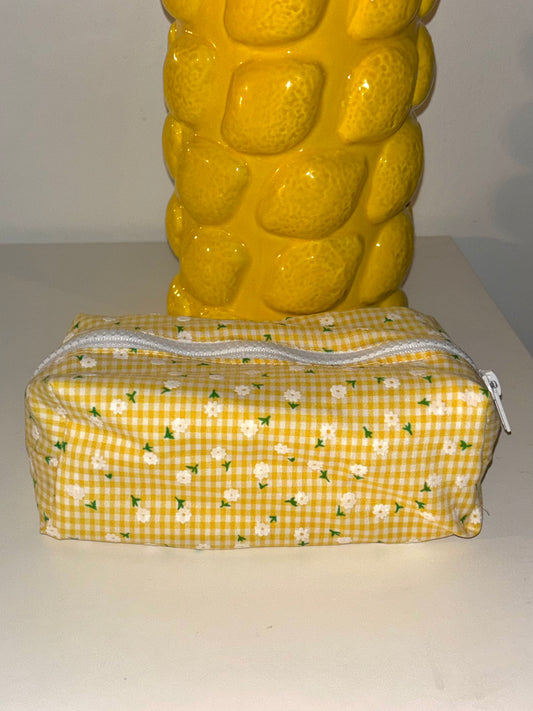 trousse de toilette/maquillage marguerite