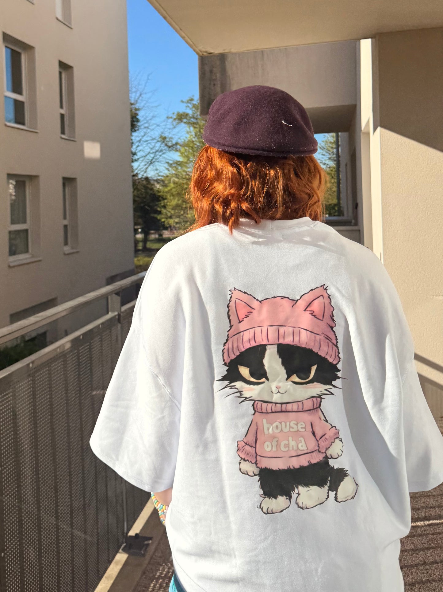 T shirt chats Rose