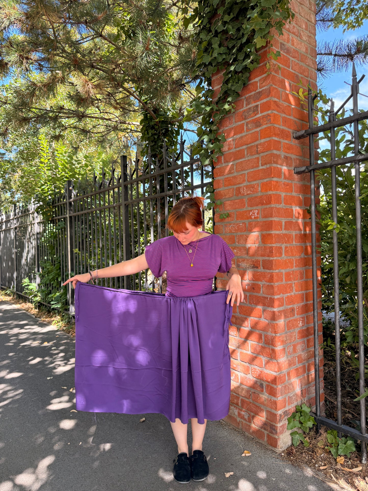 jupe socky violette