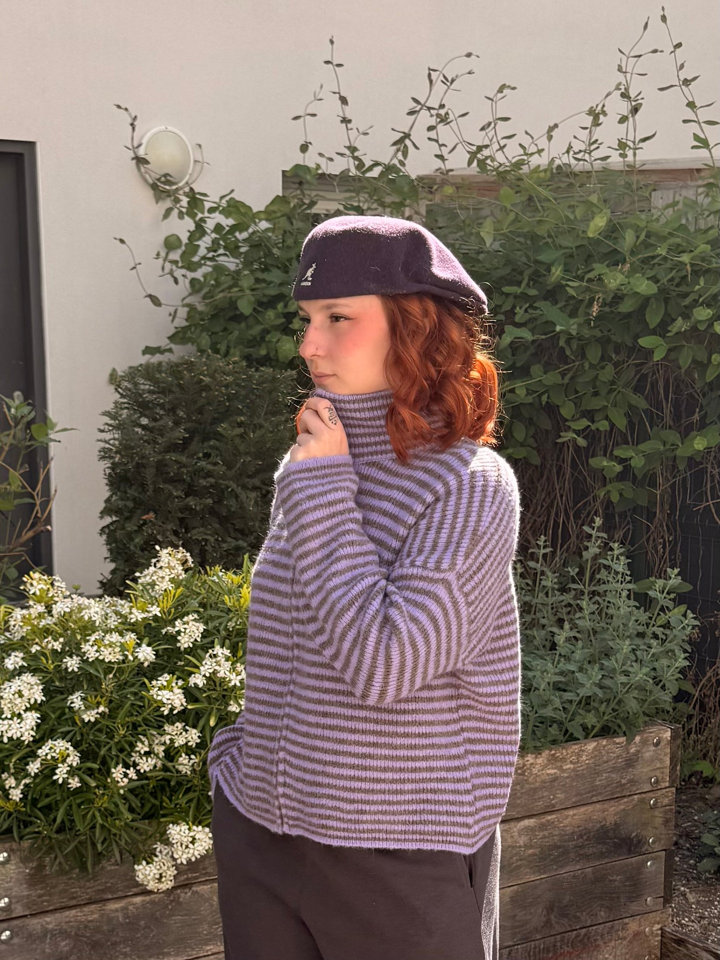 Gilet gaby violet