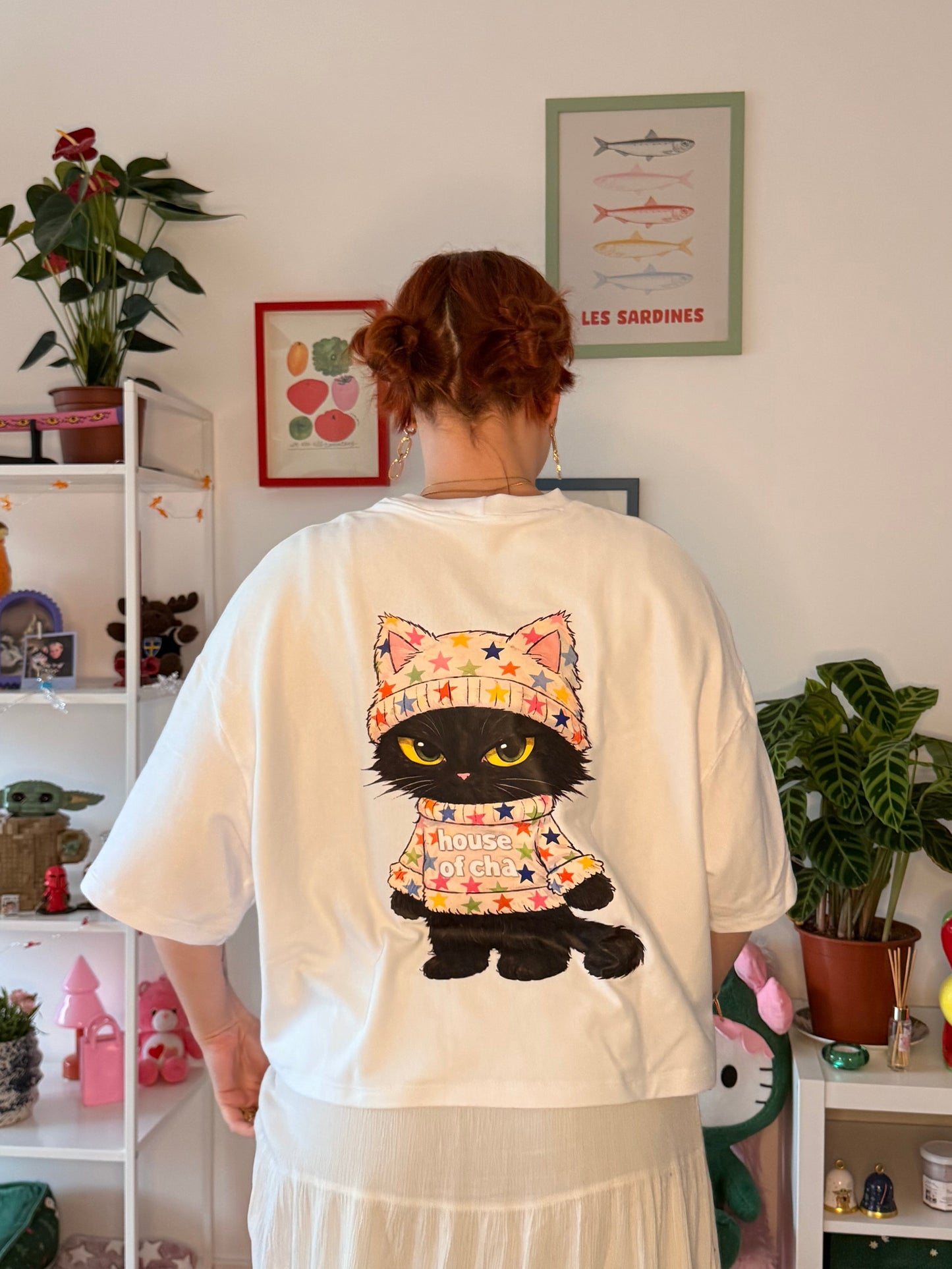 T shirt chats Étoile