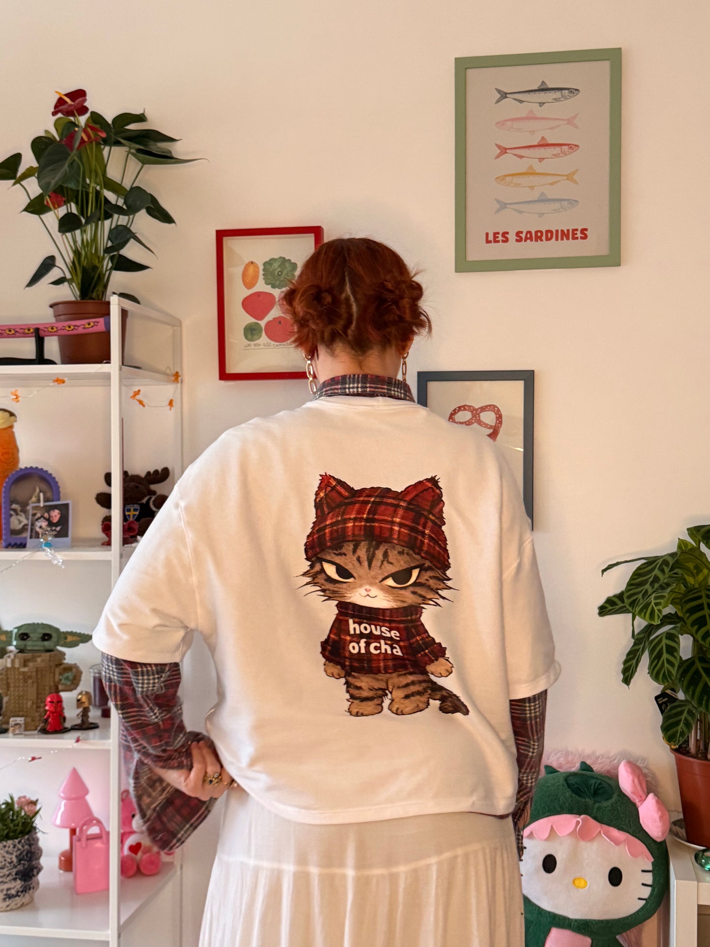 T shirt chats Tartan