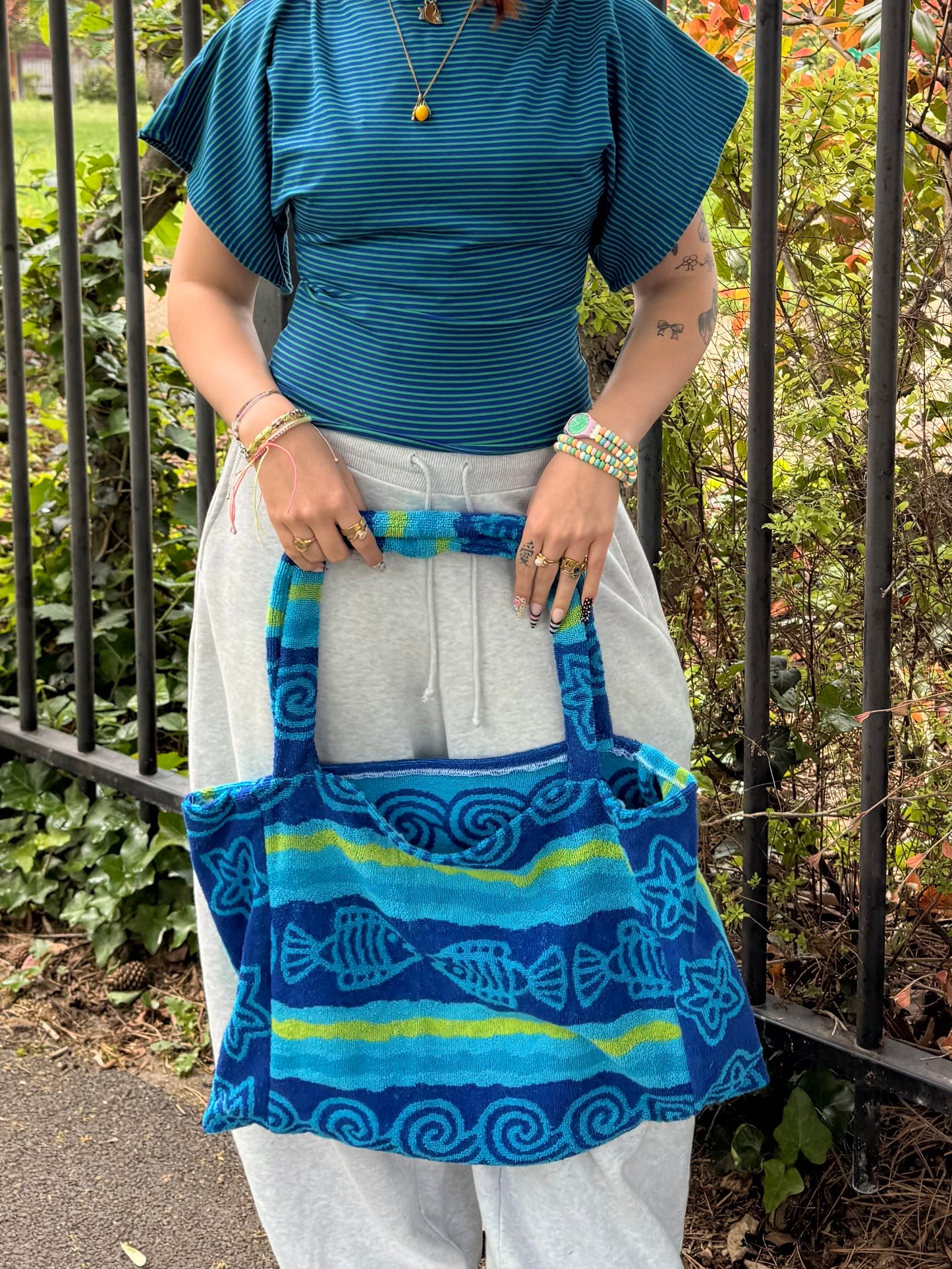Sac praia poisson