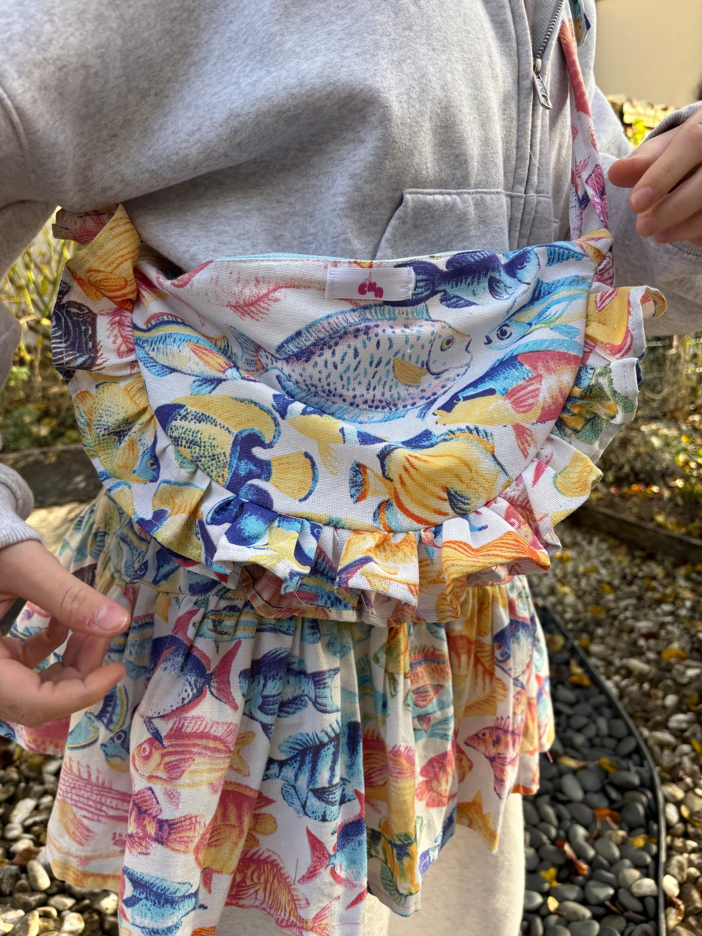 sac bandoulière poisson