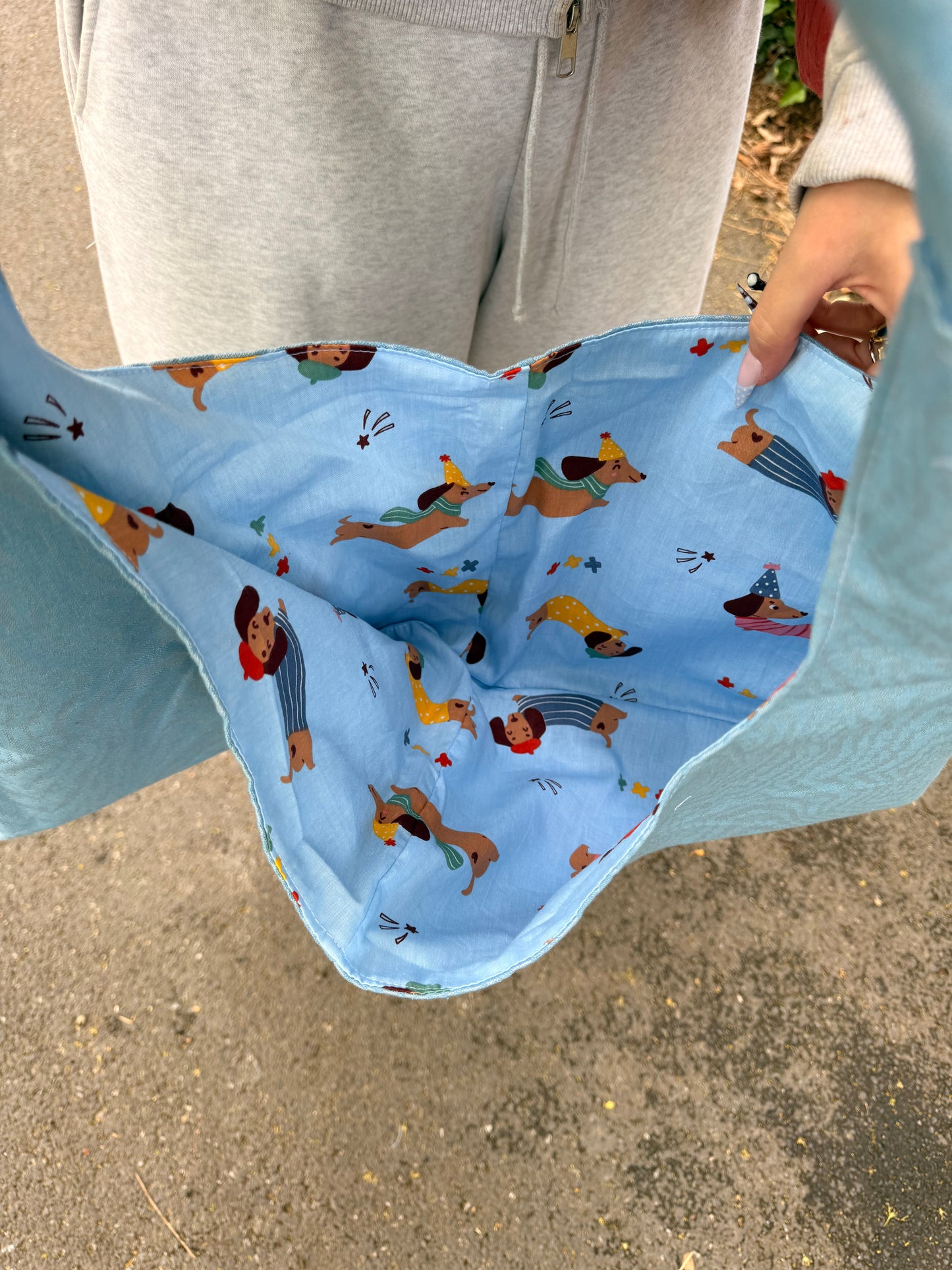 Sac dannie bleu