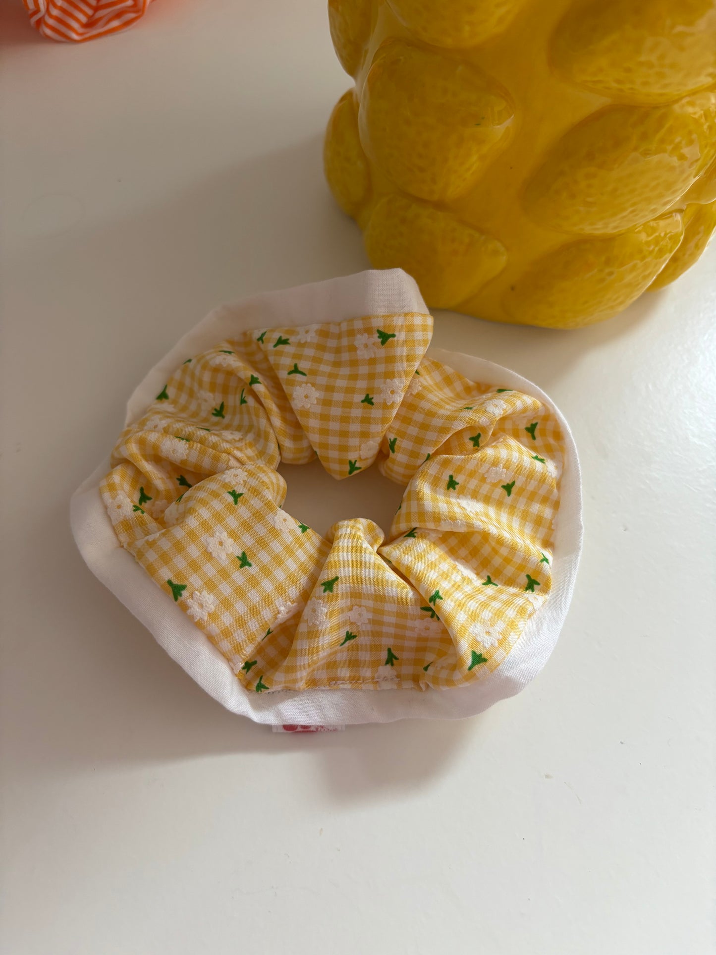 chouchou XL marguerite