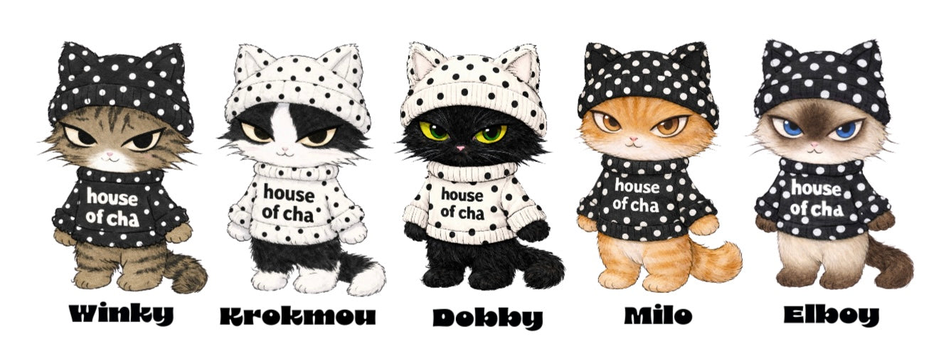 T shirt chats à pois